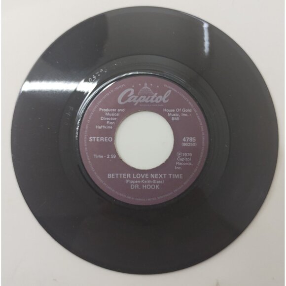 Dr Hook Better Love Next Time / Mountain Mary 7" 45 Vinyl Capitol - Picture 2 of 4
